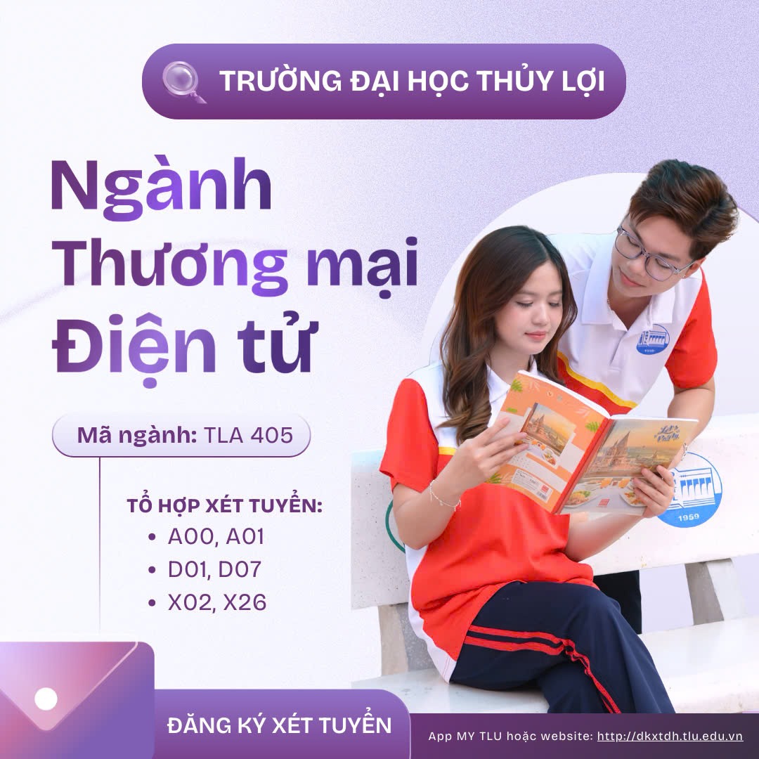 Ngành Thương mại điện tử Đại học Thủy Lợi - 1